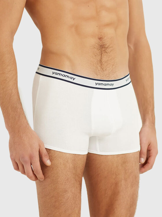 NEW FASHION COLOR white trunks - 1