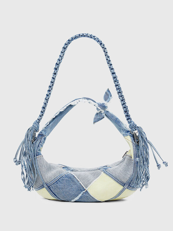 Patchwork denim bag - 3