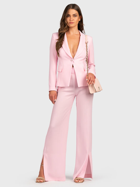 Single breasted pink blazer - 4