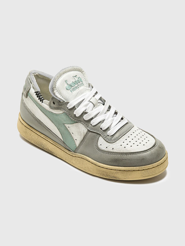 MI BASKET ROW CUT sneakers with contrasting logo - 2