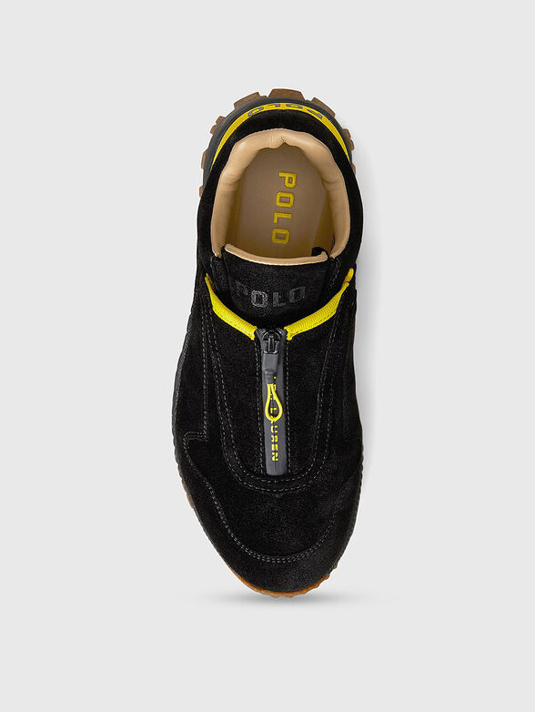 Suede sneakers with contrasting details - 4