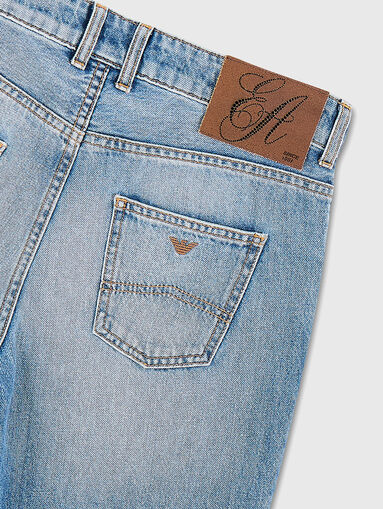 Straight jeans with washed effect - 3