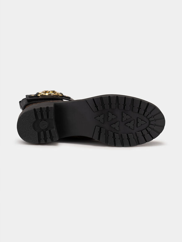 RORY ankle boots with monogram logo print - 5