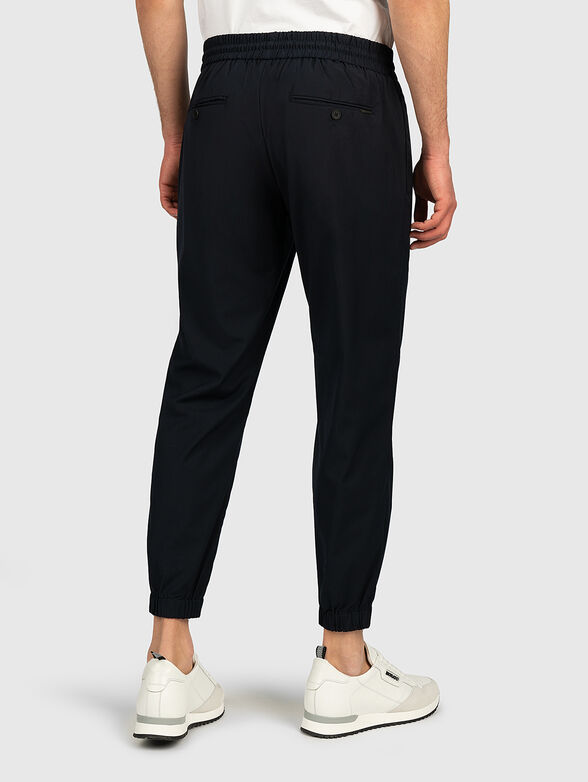 Trousers in dark blue color - 1