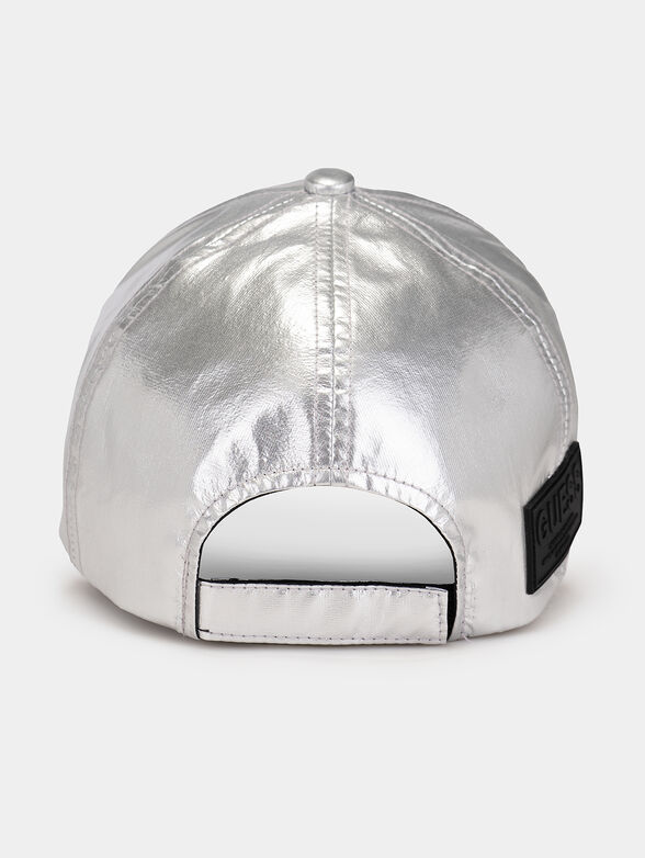 Baseball cap in silver color ANGELIQUE - 2