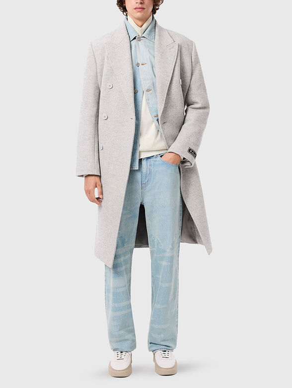 Cotton sweater with logo detail - 2