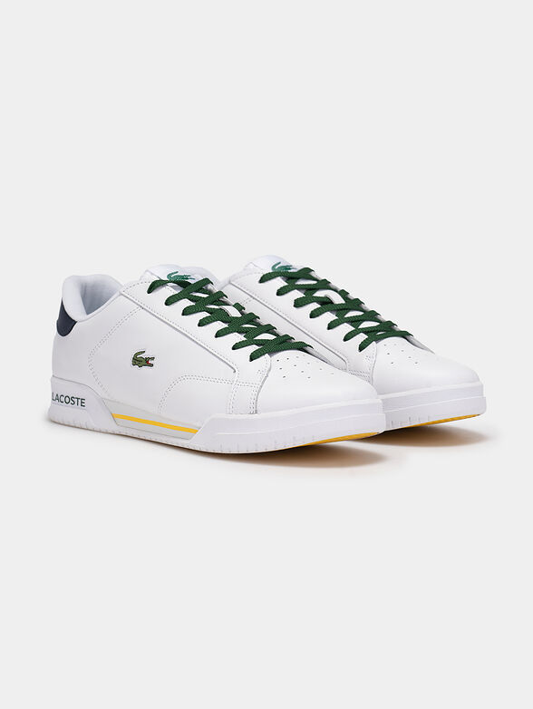 TWIN SERVE dark blue sneakers with accents - 2