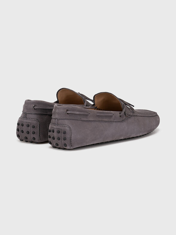 Suede loafers in grey colour - 2