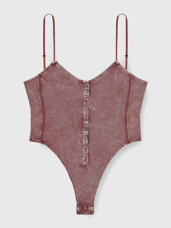 T-LEY ribbed bodysuit  - 4