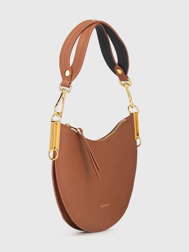 Leather bag with logo detail - 4