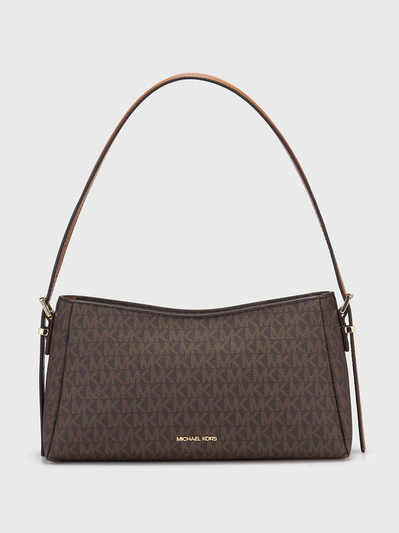 Bag with logo print and gold details - 1