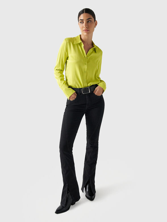 Satin effect shirt  - 2