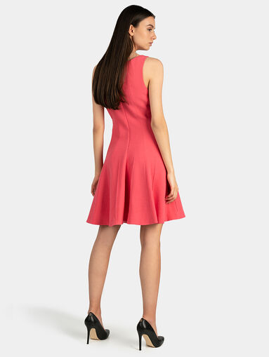 Flared pink dress - 5
