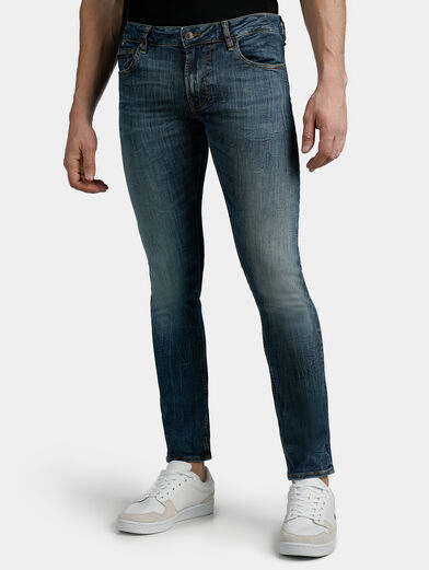 MIAMI Slim jeans with vintage look - 1