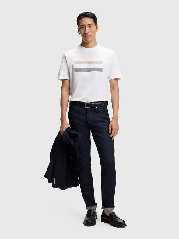 Striped cotton T-shirt  - 2