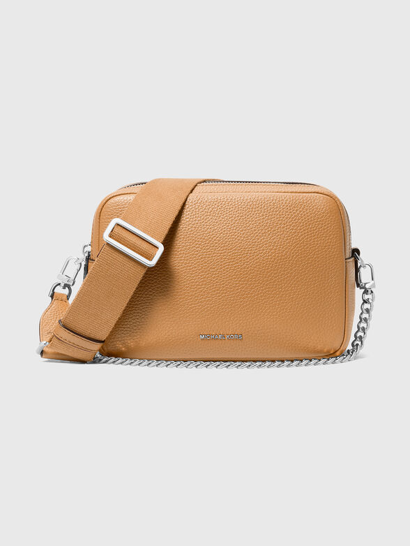 Genuine leather crossbody bag - 1