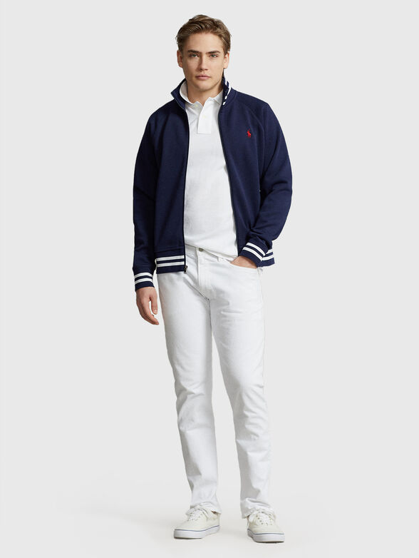 Sweatshirt with contrasrast stripes  - 2