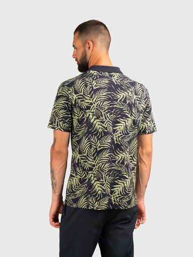 Tropical print polo shirt - 3