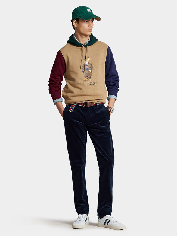 Sweatshirt with hood and Polo Bear accent - 4