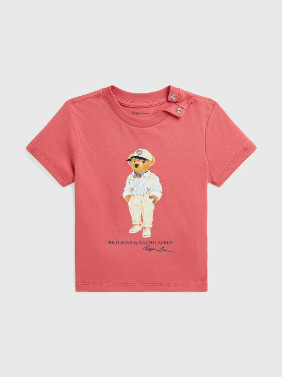 Тениска с Polo Bear принт - 1