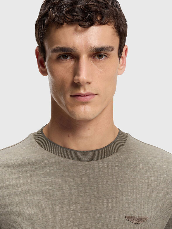 BOSS x ASTON MARTIN cotton and wool T-shirt - 4