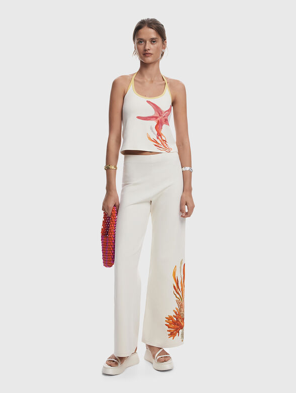 Top with multicolor print - 2