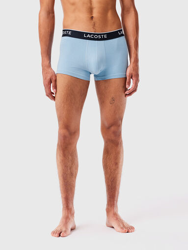 Set of three pairs of boxers in black colour - 4