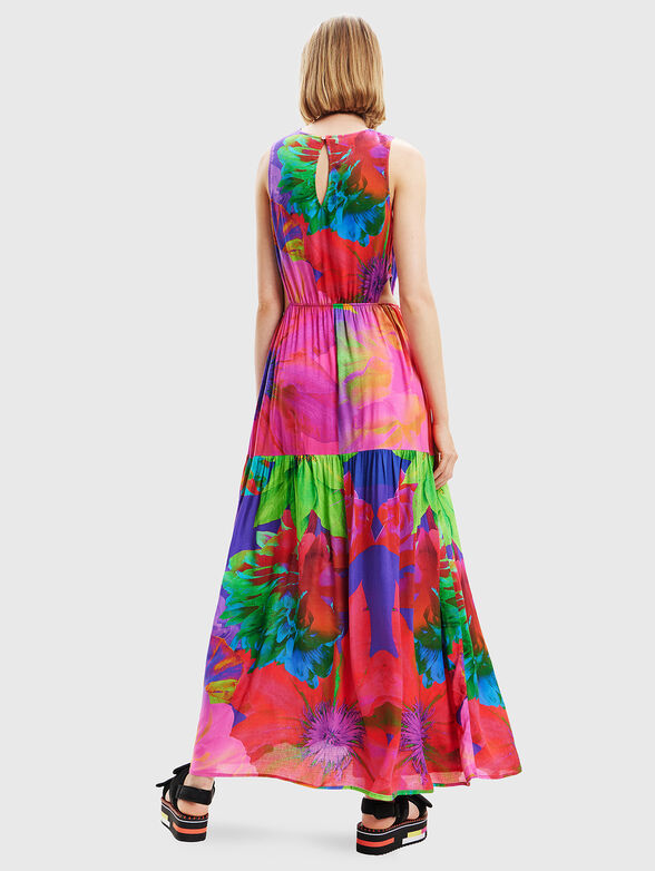 SANDALL maxi dress with abstract print - 2