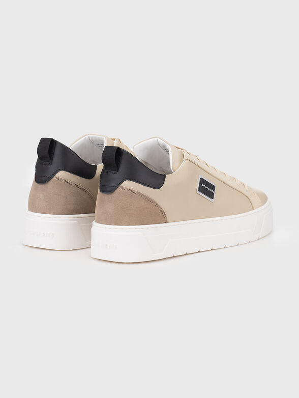 Leather sneakers - 3