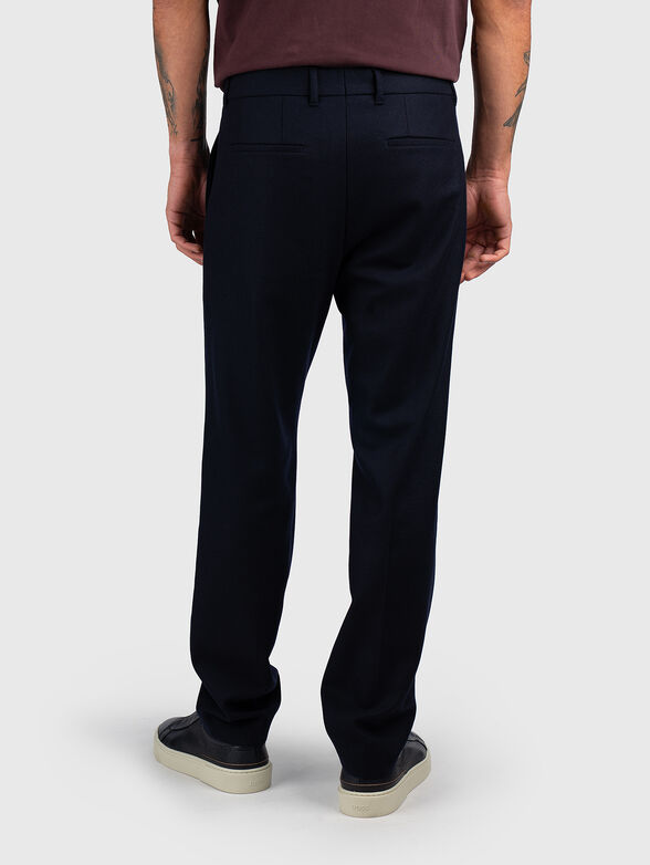 Straight wool trousers - 2