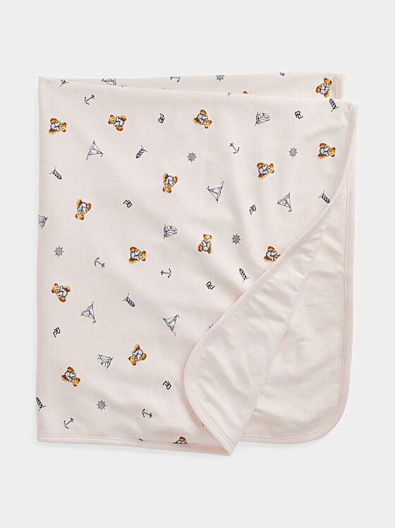 Одеяло с лого принт - 1
