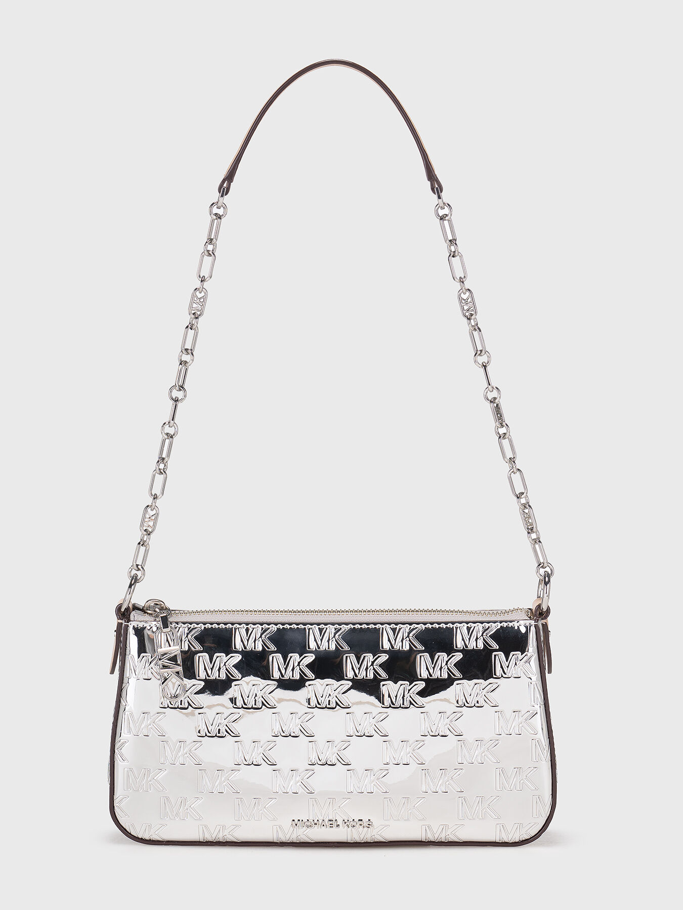 Small bag in silver color brand MICHAEL KORS Globalbrandsstore en