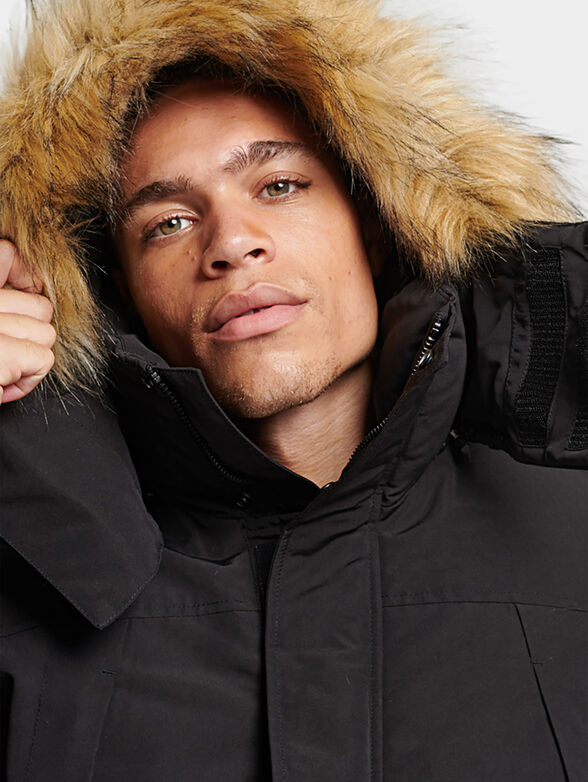 CODE XPD EVEREST black parka with hood - 6