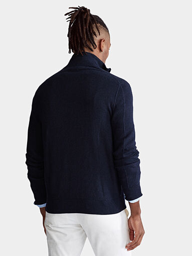 Cardigan with a zip - 5