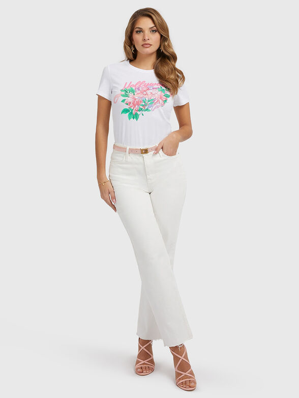 HOLLY FLOWERS white T-shirt - 2