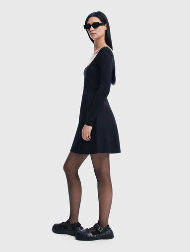 MICHIGAN black mini dress - 5