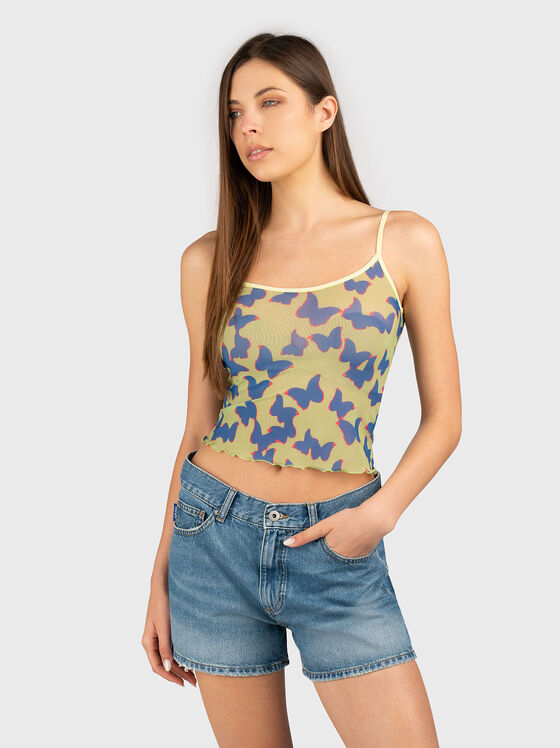 DORINELA top with print - 1