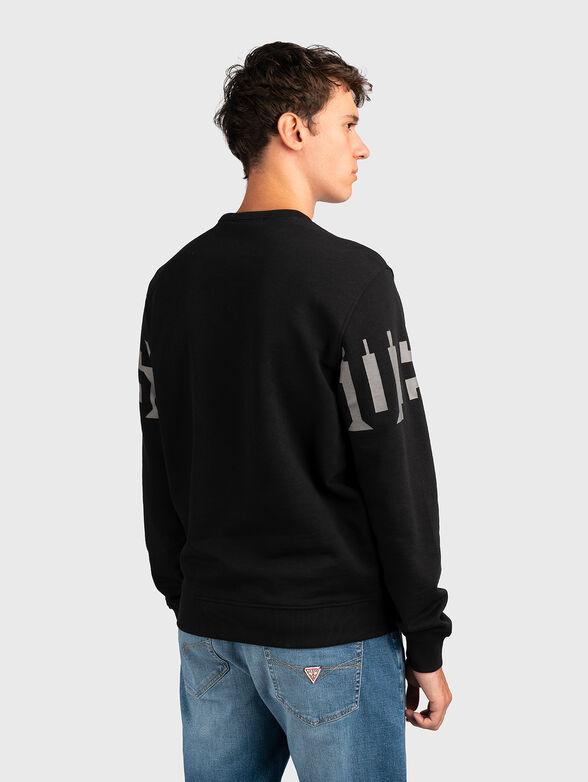 Sweatshirt with accent logo print - 2