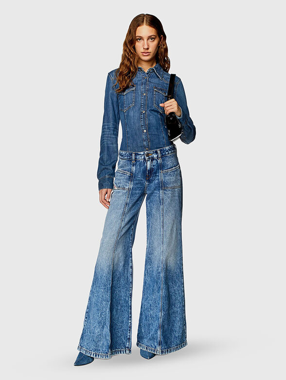 D-AKII L.28 charleston jeans - 4