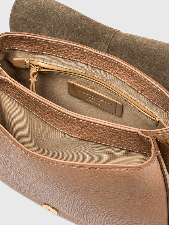HELENA ROUND Leather bag - 4