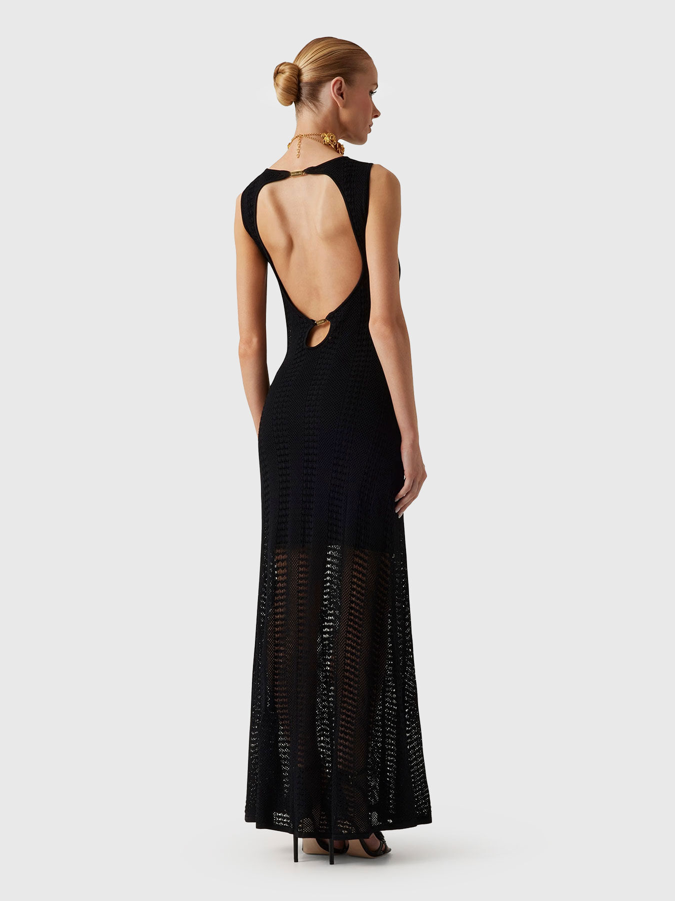 EMMA maxi dress with accented back brand Marciano