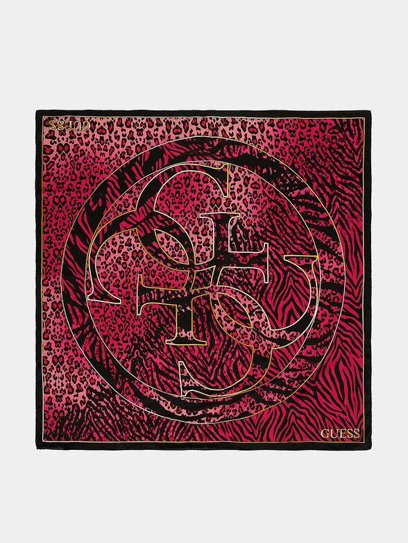 Silk blend scarf - 1