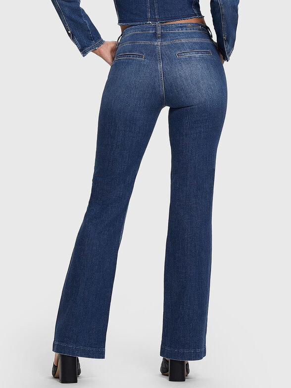 Jeans with accent stitches - 2