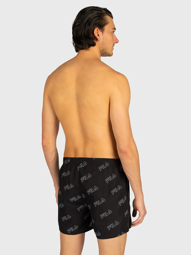Beach shorts with logo - 3