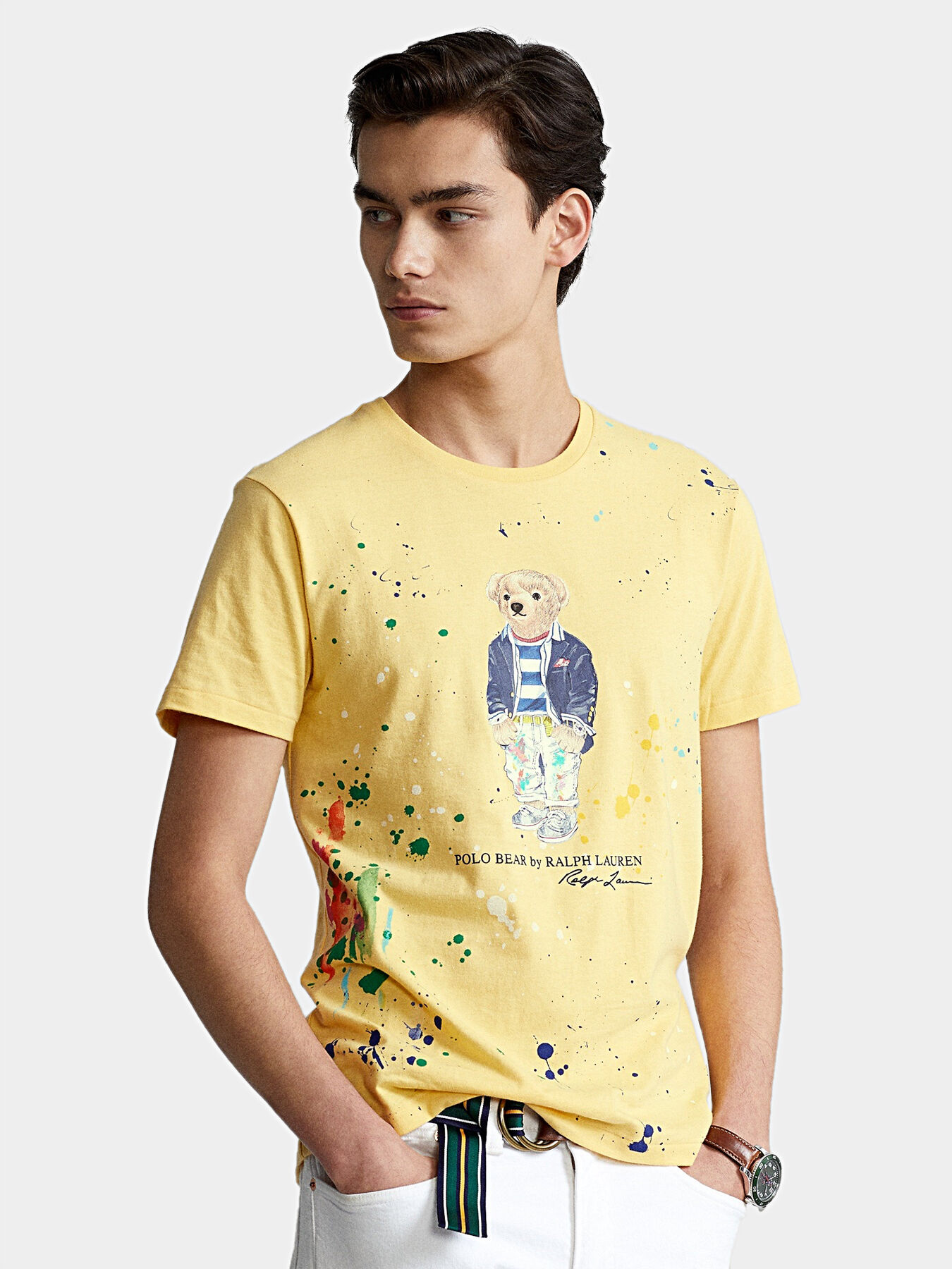 Polo bear cotton tee top
