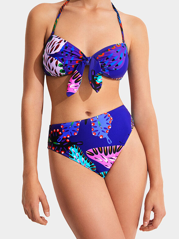 ALANA II bikini bra in blue color - 6
