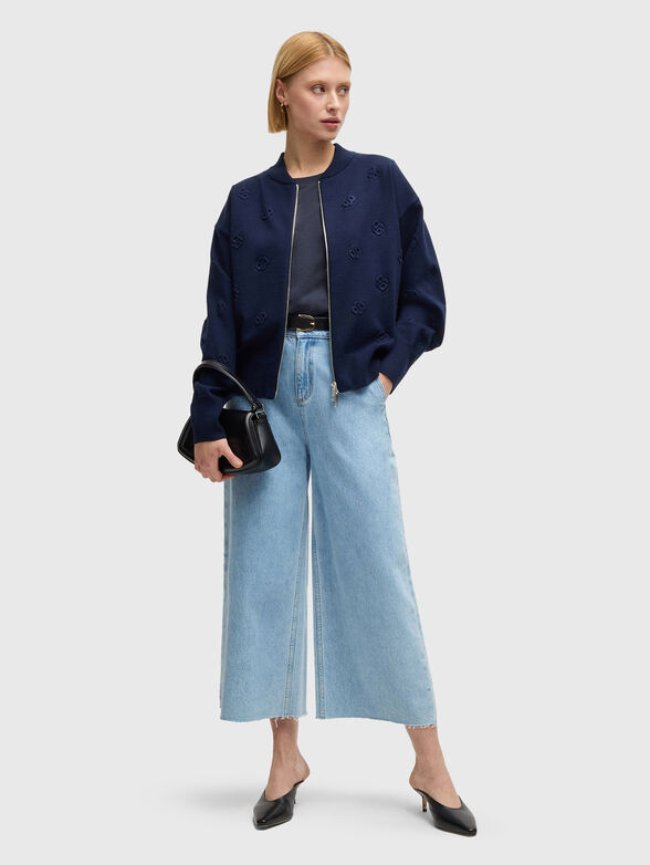 ELPHI2 cotton T-shirt with oval neckline - 2