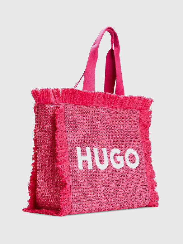 BECKY logo embroidery tote bag - 4