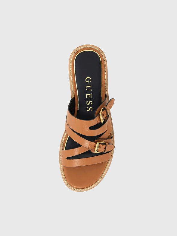 GRAYDEN Leather sandals - 3
