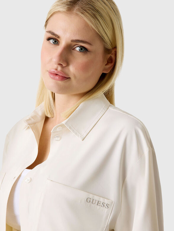 NAT black shirt with logo - 4